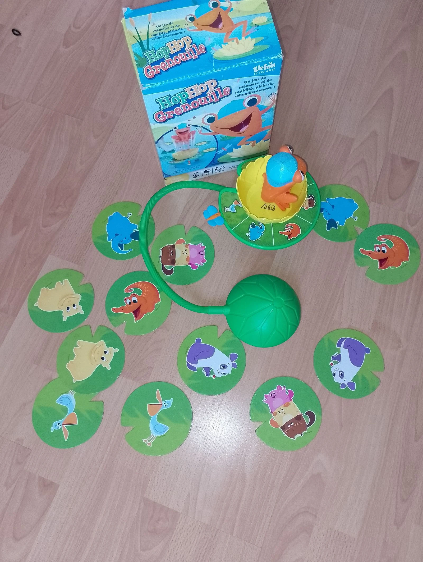Hop Hop Grenouille Hasbro MB Jeux